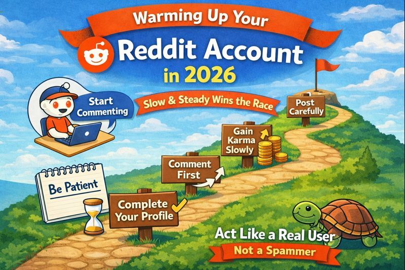 How to Warm Up a Reddit Account in 2026